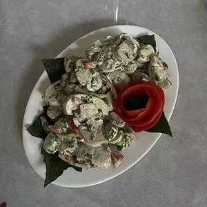 სოკოს სალათი