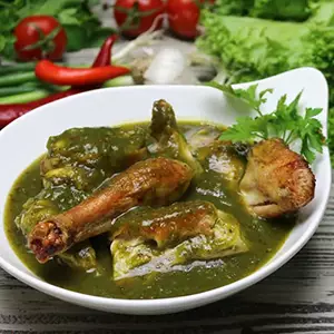 წიწილი ტყემალში